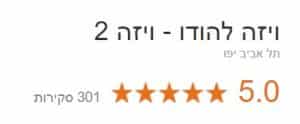 דירוג גוגל ויזה 2